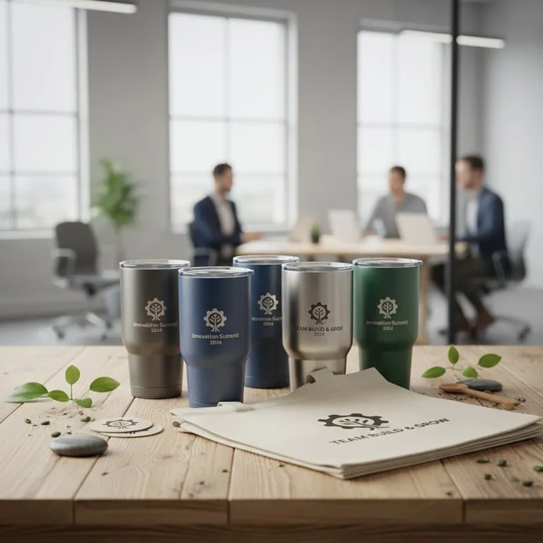 기업 행사 기념품 및 워크샵 답례품 추천, 로고 각인 텀블러와 친환경 에코백 제작 업체 리스트