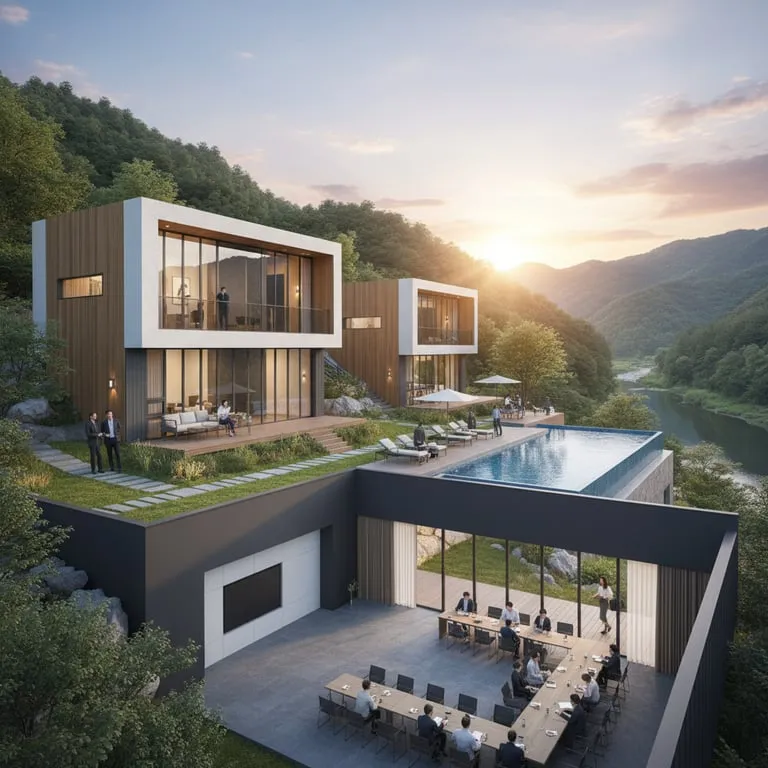 서울 근교 워크샵 펜션 및 독채 숙소 추천 (가평/양평), 세미나실 완비된 단체 펜션 예약 팁