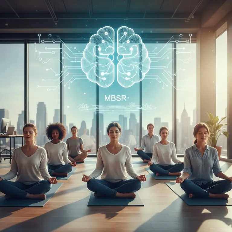 임직원 마음 챙김 명상 교육 효과, 구글 내면 검색 프로그램과 MBSR 스트레스 완화 기법