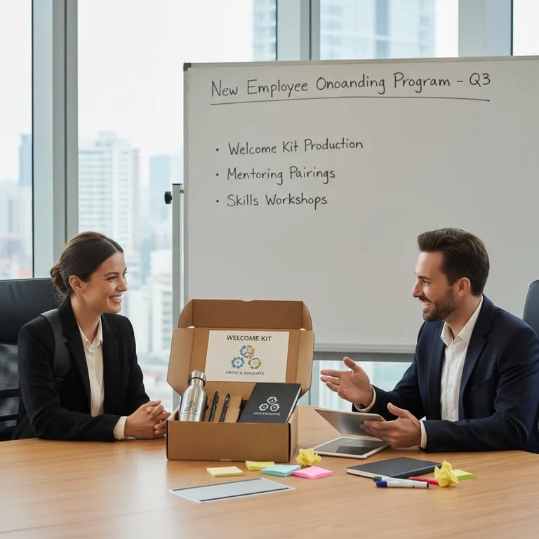 신입사원 교육 프로그램 기획안, 소속감 높이는 웰컴 키트 제작과 멘토링 제도 운영 성공 사례